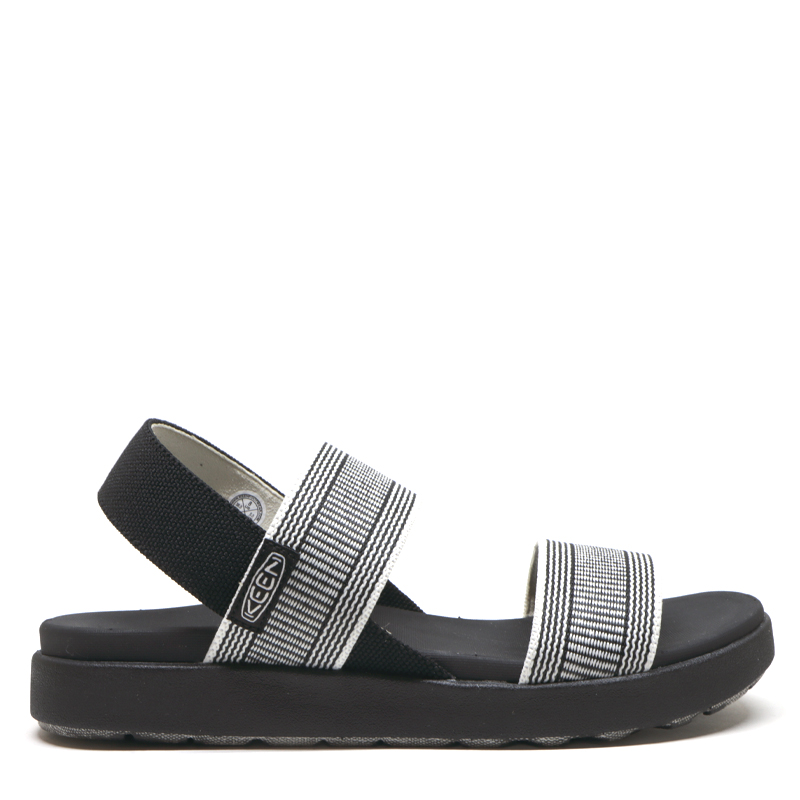 Keen Elle Backstrap | NOIR/BLANC | Femme