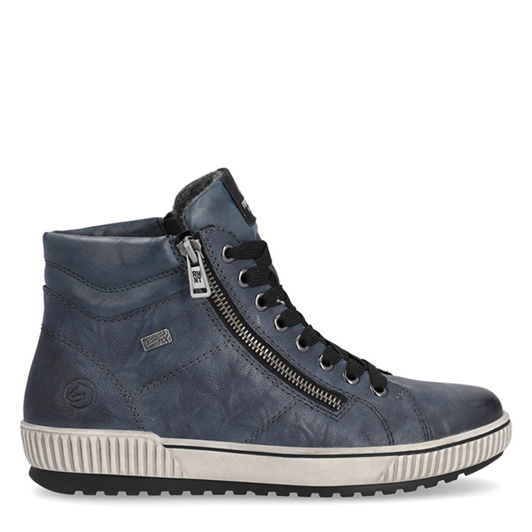 bottillon imperméable Remonte D0772-14 marine femme