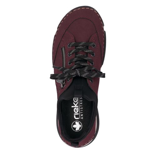 Espadrille Rieker bordeaux confortable pour femme à Québec