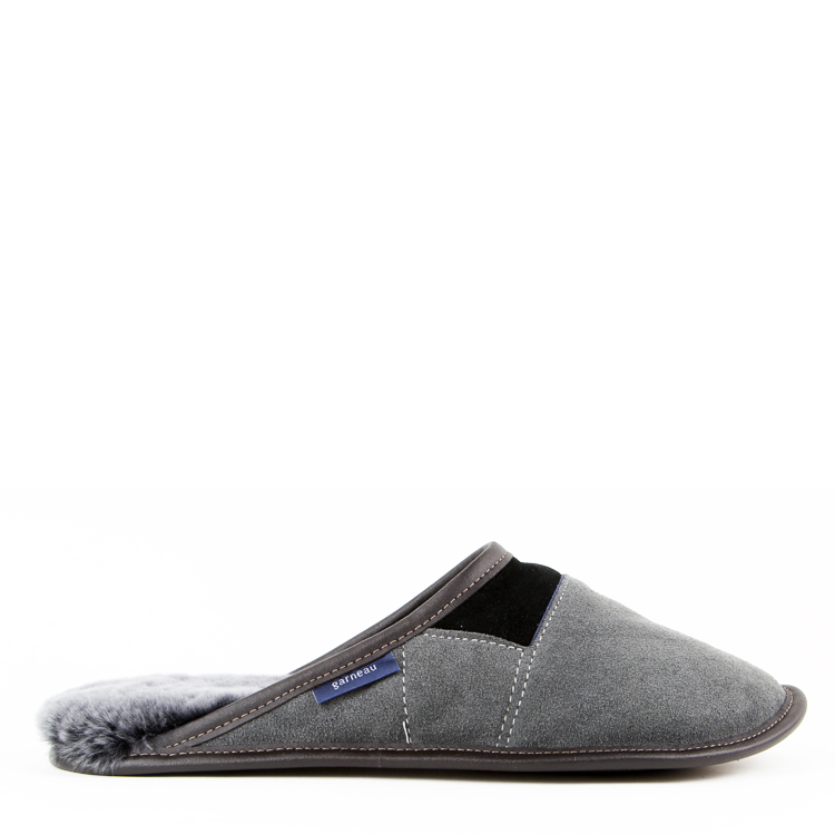Pantoufles Garneau 350-29 (Homme) | CHARBON