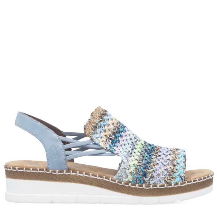 Rieker V1241-91 | BLEU MULTI